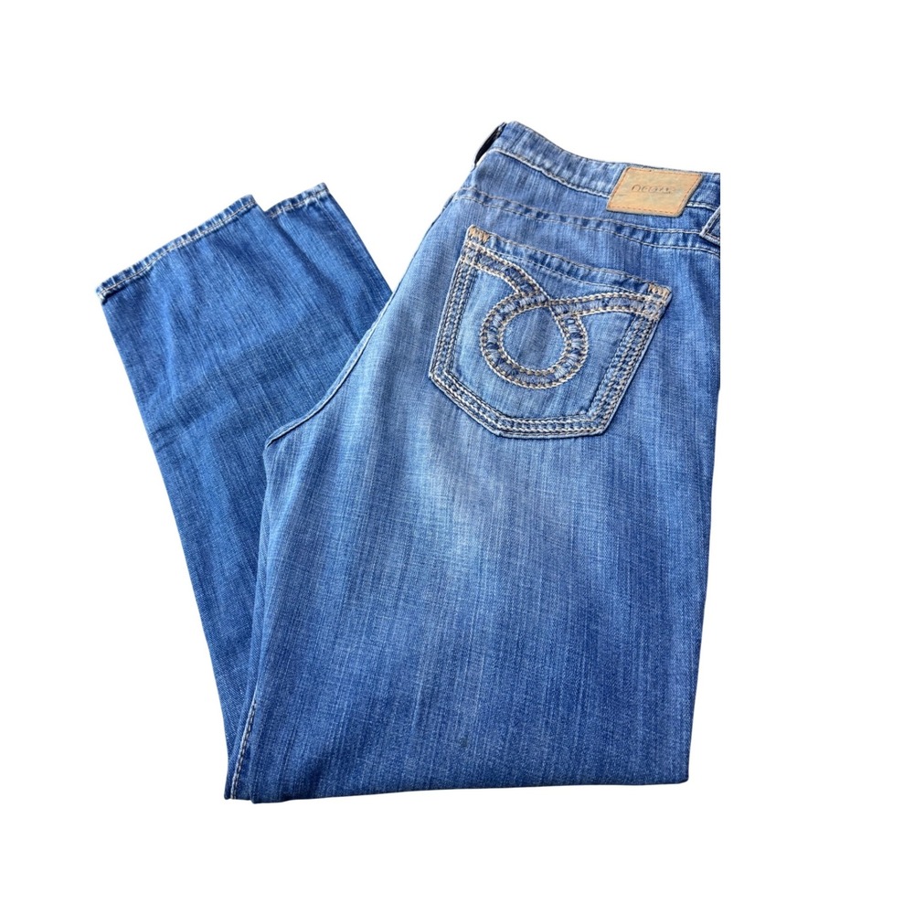 Big Star Sydney Boyfriend Jeans Denim Blue‎ 29 Western Boho Casual